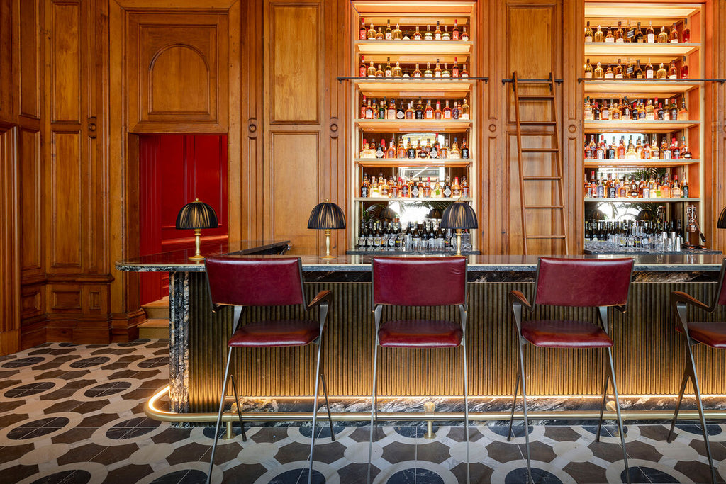 Wine Bar Ladder - Luxury Interior