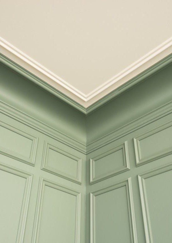 What is the origin of wall mouldings?