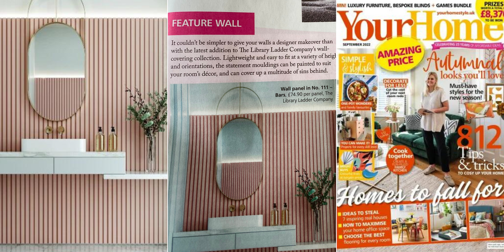Wall Panel No.111 - Bars - As seen in ‘Your Home’ magazine