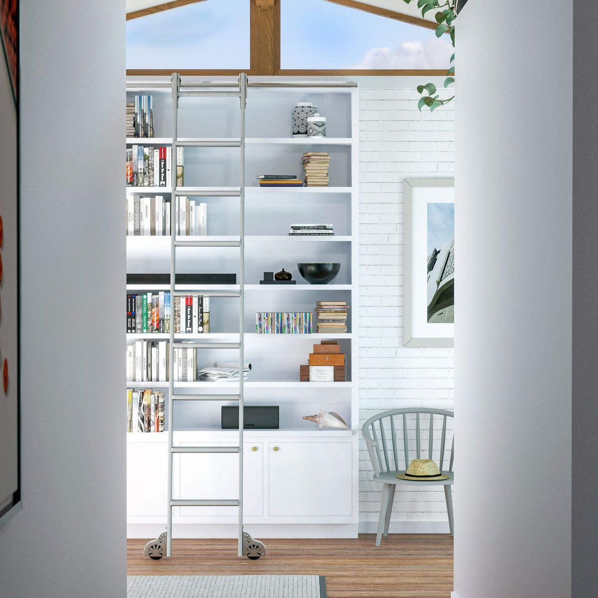 Library Ladders & Rolling Ladder Systems – The Library Ladder Company