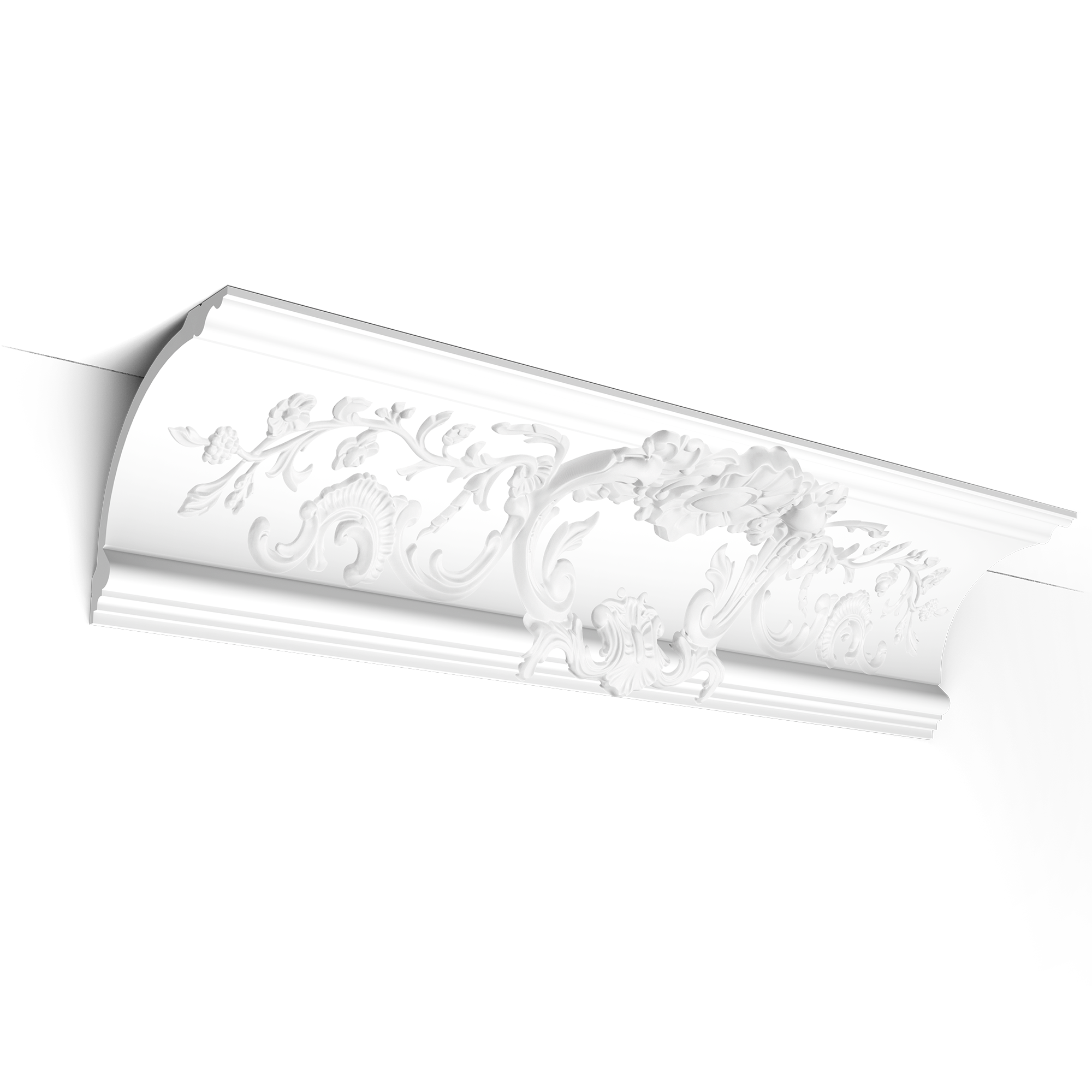 Cornices Rococo Cornice Rossa Ornata