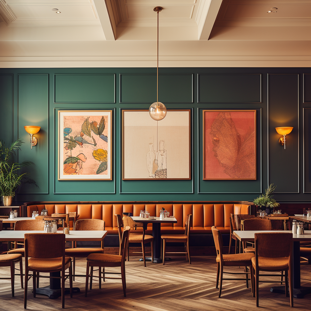 Wall Mouldings on walls