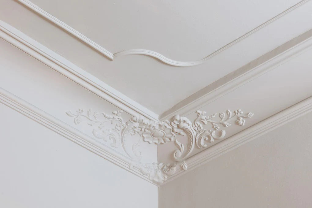 Decorative Coving in white