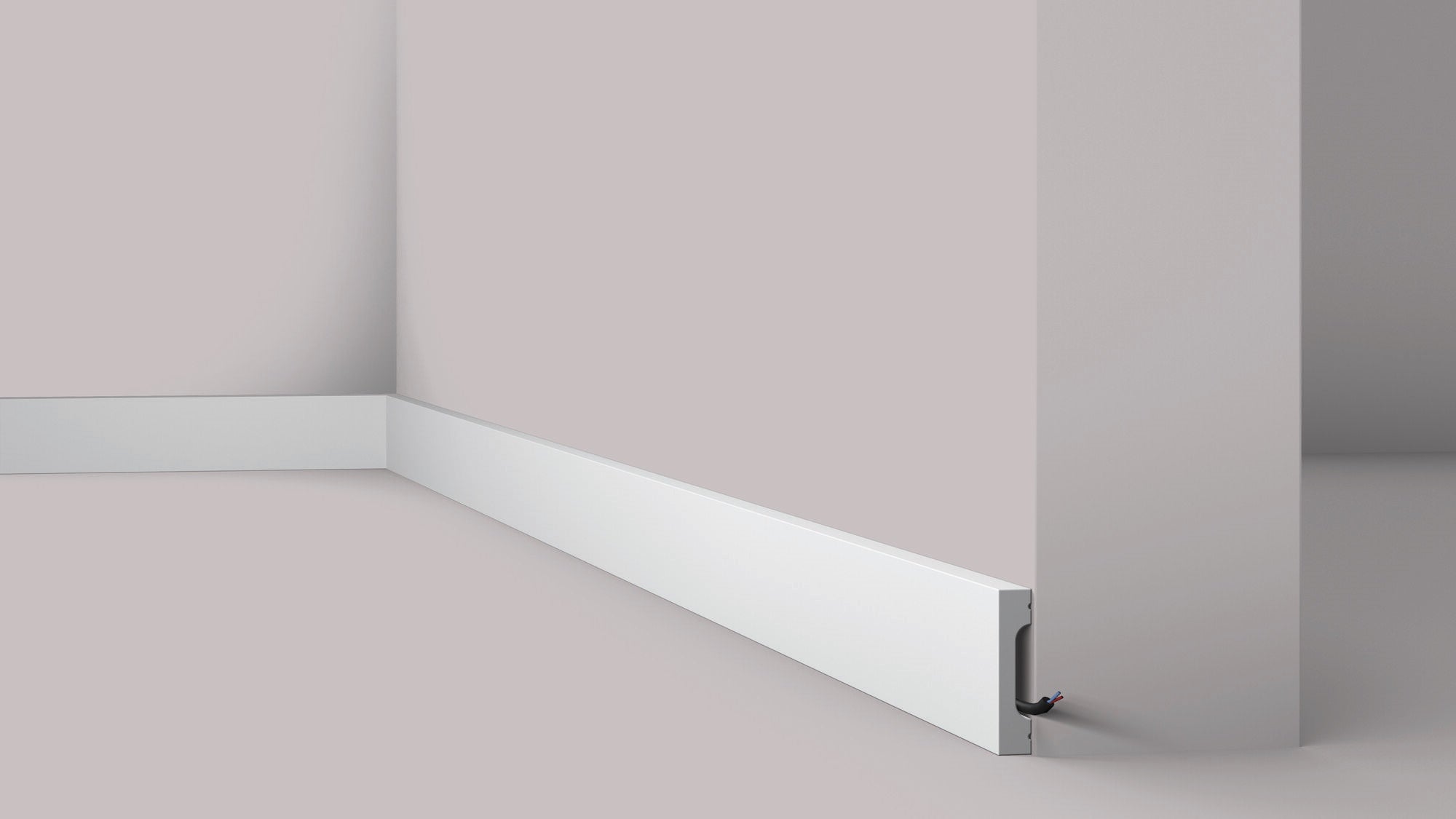 String Line For Skirting Minimalist Linear Skirting Board FD7S – 7cm x 200cm | Slim Modern ...