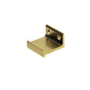 Rail Bracket (H) | For Fixed Rolling Ladders | Brushed Brass