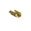 Rail Bracket (H) | For Lift Off Ladders | Brushed Brass