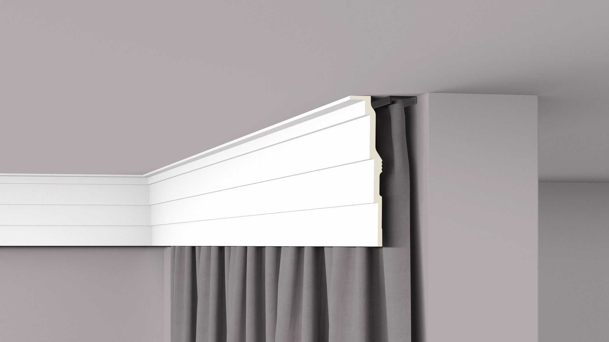 AD21 Studio Polymer Art Deco Geometric Coving | Durable Wall and ...
