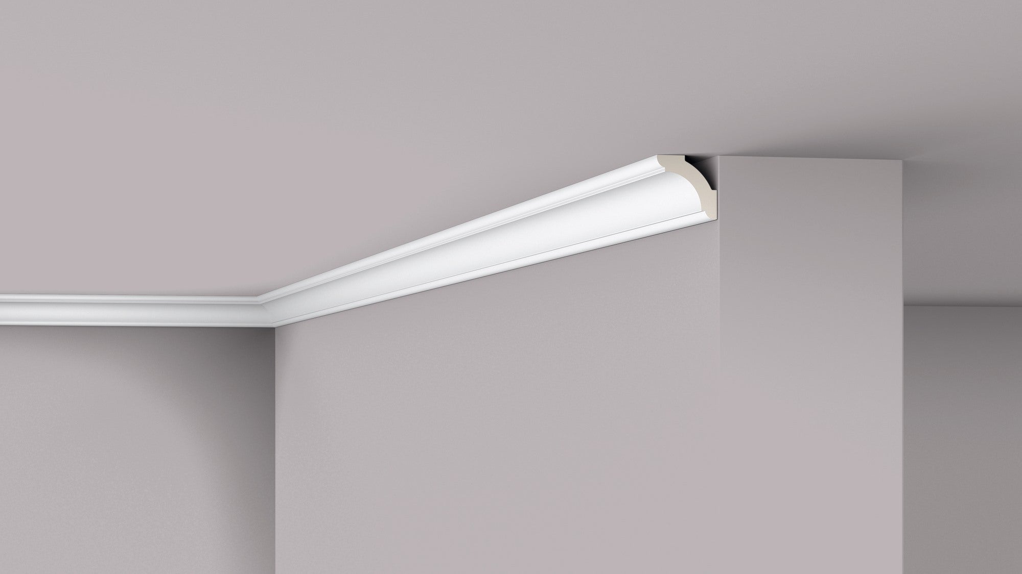 Z1250 Studio Polymer® Rounded Coving | Durable, Lightweight Decorative ...
