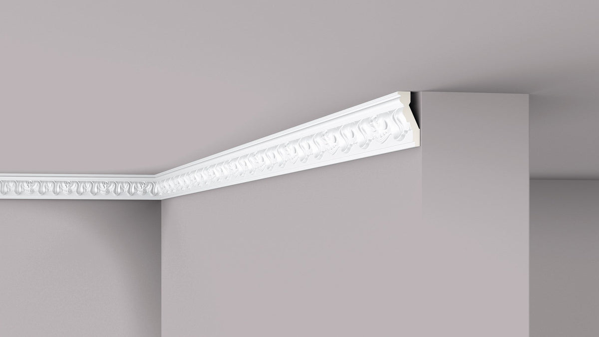 Z8 Studio Polymer Ornate Traditional Cornice | Durable Decorative ...