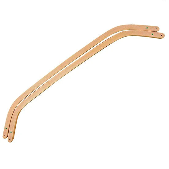 Birch Hand Rails Oak Hand Rail (including fixings) | Black – The Library Ladder Company