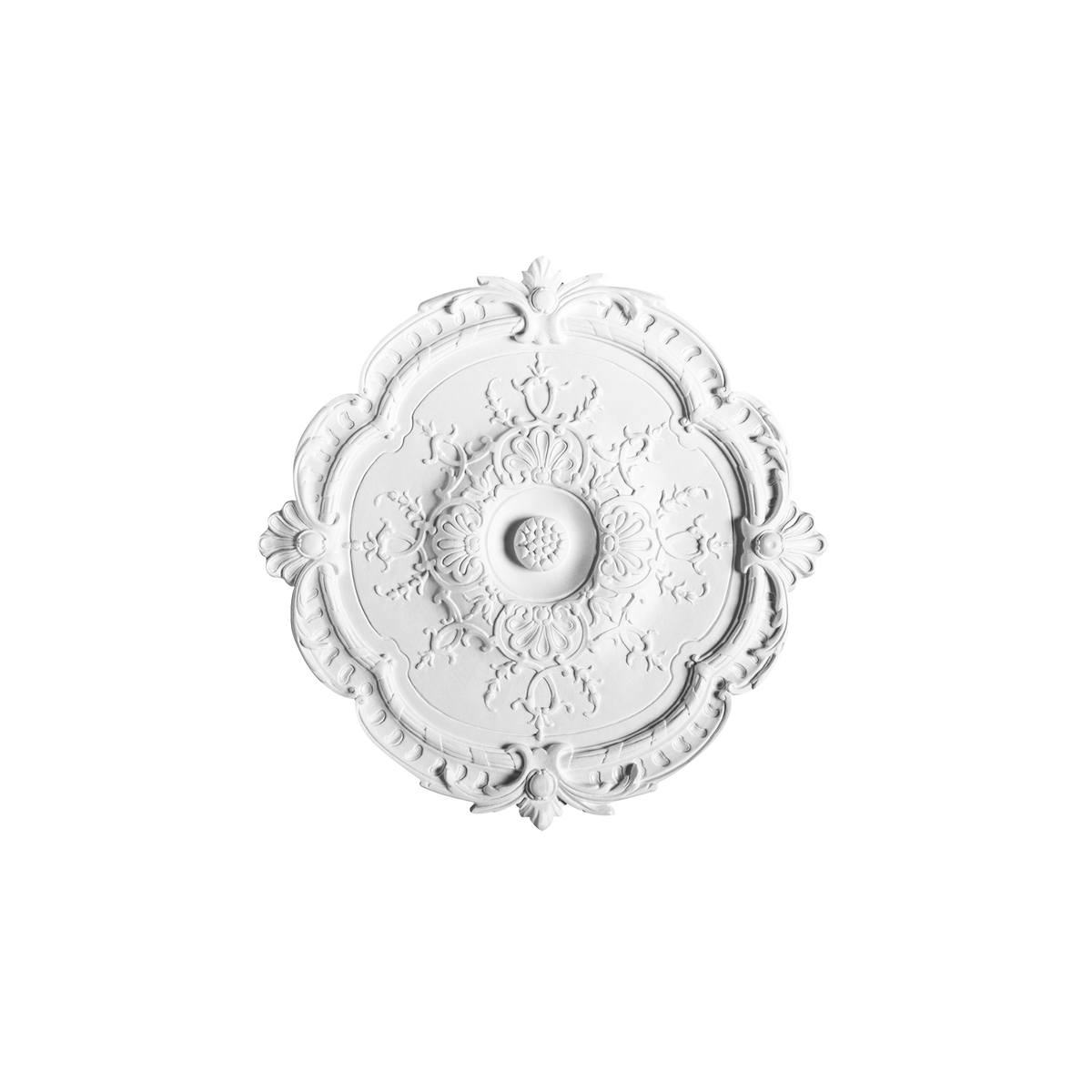Ornate Ceiling Rose | Decorative Small Rosette | No.31 | 38.5cm ⌀ – The ...