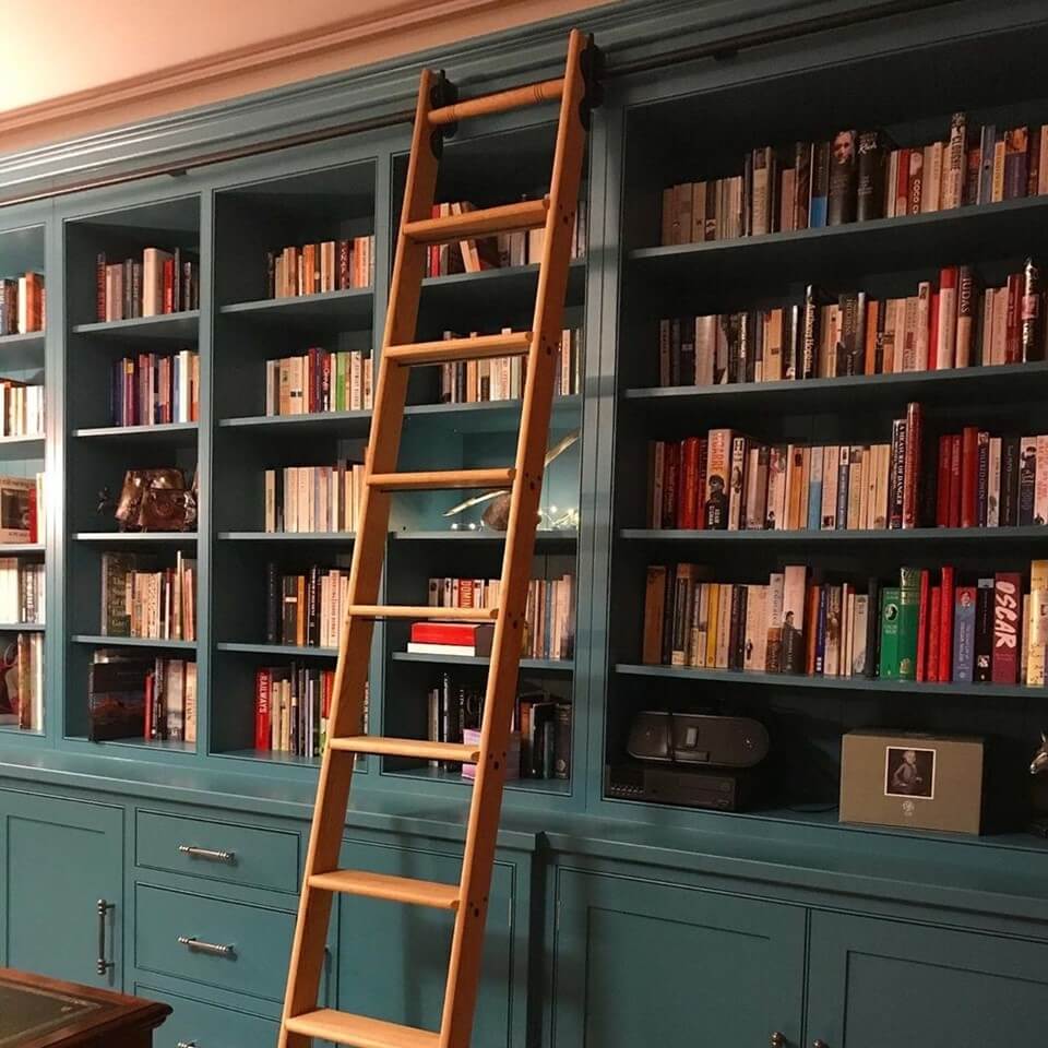 Build your Premium Library Ladder order online | Rolling & Hook Over ...