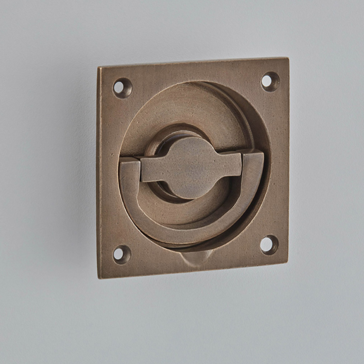Circular Inset Handle Circular Flush Ring Handle