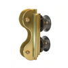 Brushed Brass Top Roller for Rolling Ladders