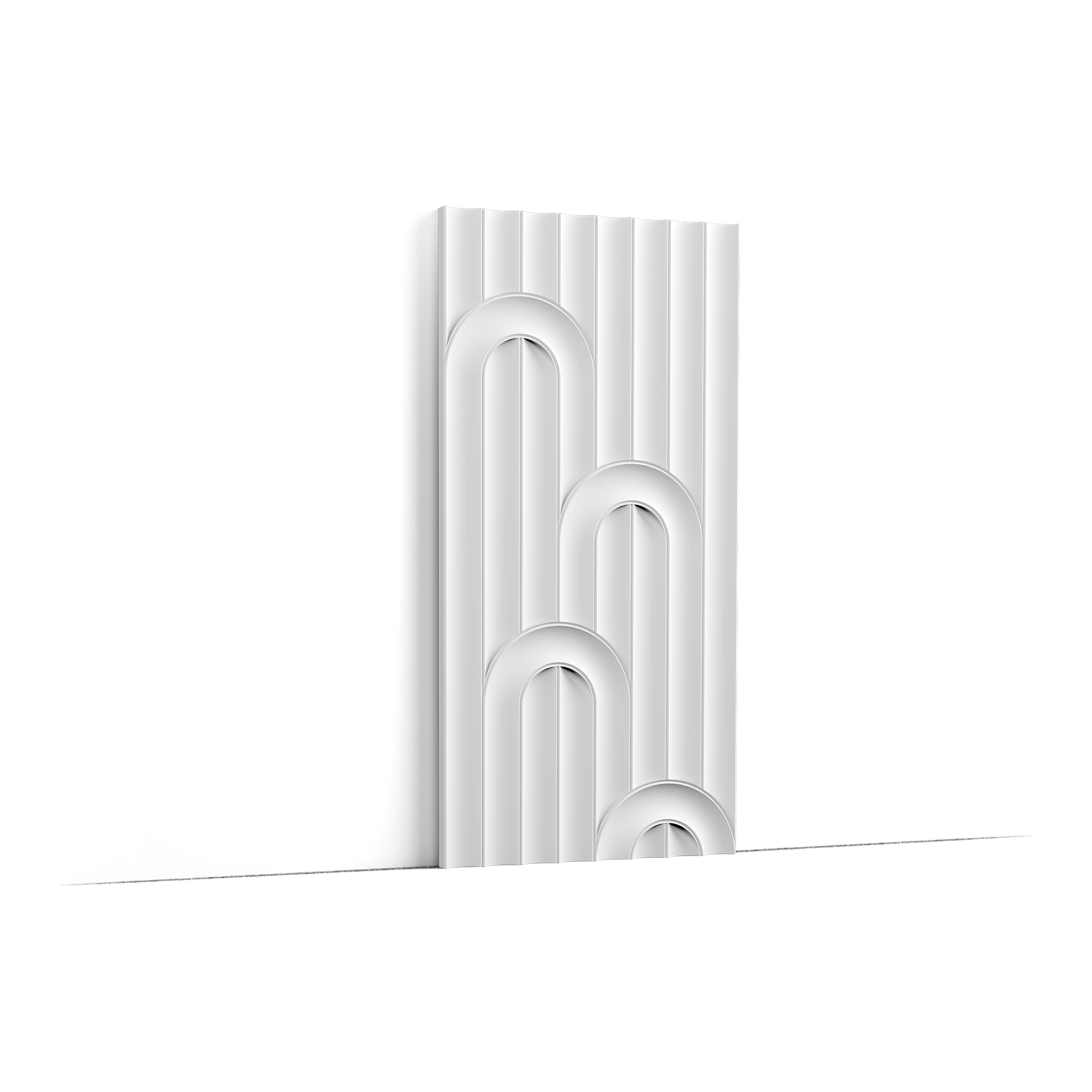 Loop Panel Small Fluted & Decorative Wall Panel | No.212 Valley Loop | 200cm x 25cm ...
