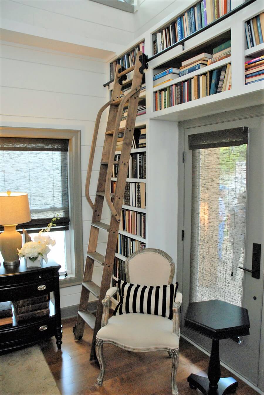 Oak hand rails - Pair – The Library Ladder Company