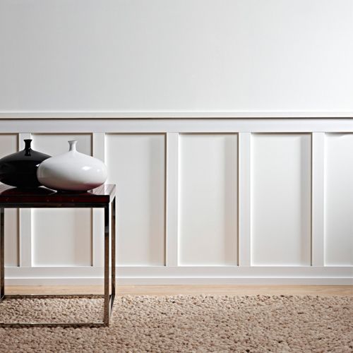 Plain Rectangle Moulding | Skirting | Coving | Panelling | 6.6cm x 200 ...