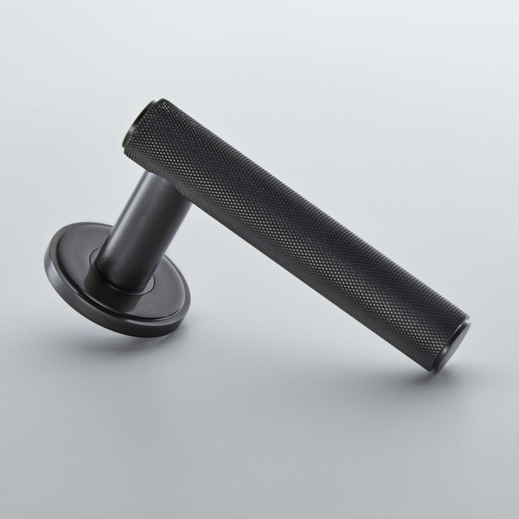 Knurled Lever Handle | Textured Design | Interior Door Handle | 125mm ...