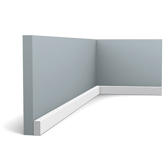 Simple Rectangle Wall Moulding | Skirting | Ceiling | 2cm x 200cm | No ...